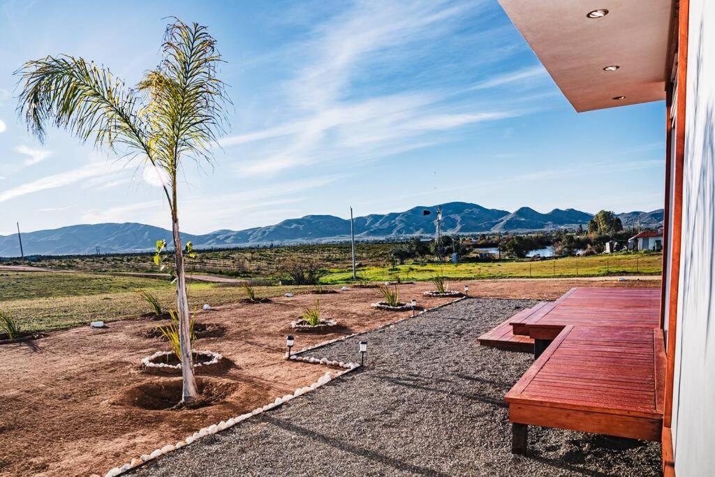 Villa Cabana El Alamo Con Jacuzzi à Valle de Guadalupe Extérieur photo